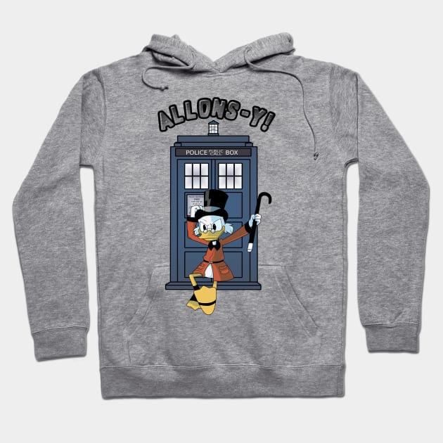 Scrooge Mc Ducktor Hoodie by Thirrin